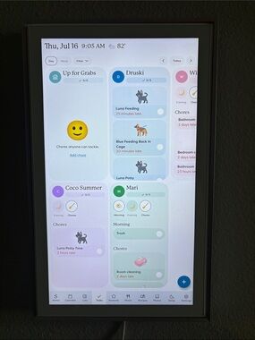 Smart Home Wall Tablet Display - White